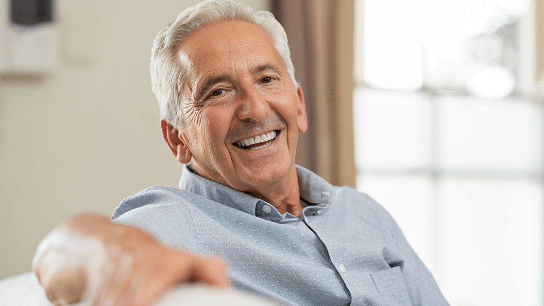 Smiling Older Man